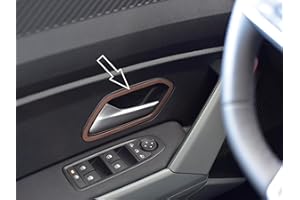 autoCOVR Couvercle en Acier 2024+ Dacia Duster III (P1310) / BIGSTER (R1310) | Cadres Poignées de Porte Style COPPER-BROWN 4 Pièces Essential Expression Journey Extreme Tuning Accessoires