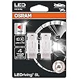 OSRAM LEDriving® SL, ≜ P27/7W, Red, LED signal lamps, Off-road only, non ECE, Double Blister