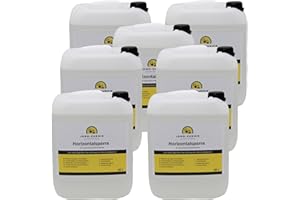 JOWO-CHEMIE Horizontalsperre (7x10l) Verkieselung Trockene Wand Kellerabdichtung Bohrloch Injektion für dauerhaft Trockene Wände (70l)