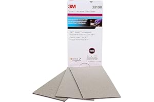 Trizact 3M Hookit Schaumstoffplatte, 30190, 70 x 140 mm, Körnung 3000, 5 Blatt pro Packung