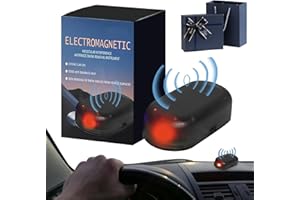 GIENSLRU Electromagnetic Wave Anti Freezing and Snow Removal Device, Electromagnetic Car Snow Removal Device, Anti-Freeze Electromagnetic Car Snow Removal Device, Flair Frost for Cars, Fast Efficient (*1, A)