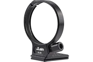 Hersmay Metall Objektiv Stativschelle für Sigma 100-400 mm F5-6.3 DG DN OS Objektiv für Sony E Mount Art 105 mm F1.4 DG HSM passend für Arca Type Schnellwechselplatte