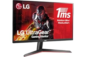 LG 24MP60G-B Ecran PC semi gaming 24" - dalle IPS résolution FHD (1920x1080), 1ms MBR 75Hz, NTSC 72%, AMD FreeSync, MBR, inclinable