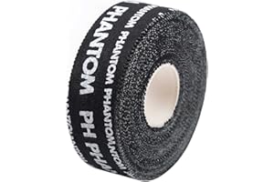 ‎PHANTOM ATHLETICS Phantom Sport Tape | Fitness Finger Tape | Kampfsport Bandagieren BJJ MMA Fight (Sport Tape - Schwarz)