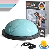 DH FitLife Balance Ball, Yoga Balance Ball Φ60 x 22 cm fino a 200 kg, mezza palla da ginnastica fitness Balance Board Balance