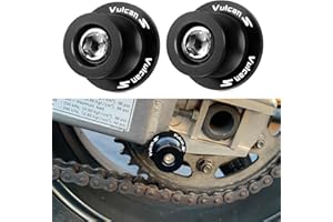 ZHUOWU M10 X 1.25 Soportes de Marco Tornillos X 2015+ Vulcan S Tourer Performance SE Cafe Light Tourer Sport Vulcan S 650 2015-2023 (Negro)