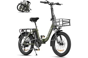 ‎ENGWE ENGWE E-Bike Klapprad Elektrofahrrad mit 20 Zoll Fat Tire, 15.6Ah Lithium-Akku für Lange Reichweite bis 140KM, 7-Gang-All-Terrain Ebike Herren für MTB, Strand & Schnee