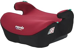 Nania - Seggiolino con cintura BUBBLE 126-150 cm R129 i-Size - Per bambini da 8 a 12 anni - Made in France - Con braccioli (bubble nero)
