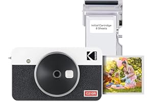 ‎KODAK Kodak Mini Shot 2 Retro C210RW Aparat, Biały, 54 x 86mm