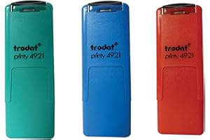 TRODAT Tampon encreur "Evaluation avec Smileys" - Lot de 3