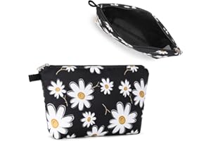 Miss LuLu Trousse de Toilette Femme Imperméable à Motif Floral - Trousse Maquillage Femme Compacte,Trousse de Maquillage Idéale pour Voyage et Quotidien