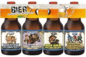 ‎BIERUNDMEHR Bierweisheiten das Bier Geschenk im 4-er Träger