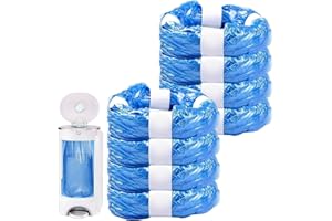 KIFALZ 8-Pack Diaper Refill Liners - Nappy Bin Refill Bags Compatible with Tommee Tippee Simplee Sagenic, Twist & Click Refill & AngelCare - Odor Lock and Germ Protection