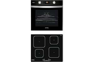 Privileg BAKO Turn&Go Steam 600 Einbau-Backofen mit Induktions-Kochfeld/ 71 L /Hydrolyse-Reinigungsfunktion/ Heißluftbackofen