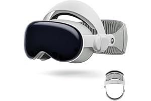 ZOZOVR ANNAPRO A2 headstrap für Apple Vision Pro, druckentlastendes Komfort Kopfband kompatibel für Vision Pro Zubehör, verbessert Komfort und Stabilität, geeignet für Verschiedene Kopfformen