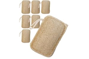 AIPWEYT STORE Esponja de aire orgánica, esponja exfoliante de aire, biodegradable y compostable, esponja natural, esponja Loofah, esponjas de luffa, perfectas para el cuidado del cuerpo, cocina, baño, estropajo y