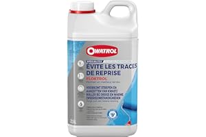 FLOETROL® OWATROL - Additif pour Peinture Emulsionnée - Pouring Médium Acrylique - Tous Travaux de Peinture Extérieurs et Intérieurs - Evite Trace et Cordage - Finition Lisse et Uniforme - 2,5L