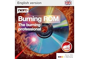 Nero Burning ROM 2026 | The Original Disc Burning Software | CD DVD Blu-ray Burning & Copying | Rip, Burn & Secure Data | Lifetime Licence | 1 PC | Windows 11/10/8/7 | Made in Germany