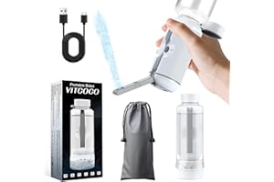 VITCOCO Rechargeable Travel Bidet, IPX7 Electric Portable Bidet Sprayer, 2 Pressure Modes Toilet Water Sprayer, Intimate Shower, Save Paper, Essential for Postpartum, Infant, Perineal, Hemmoroid Care