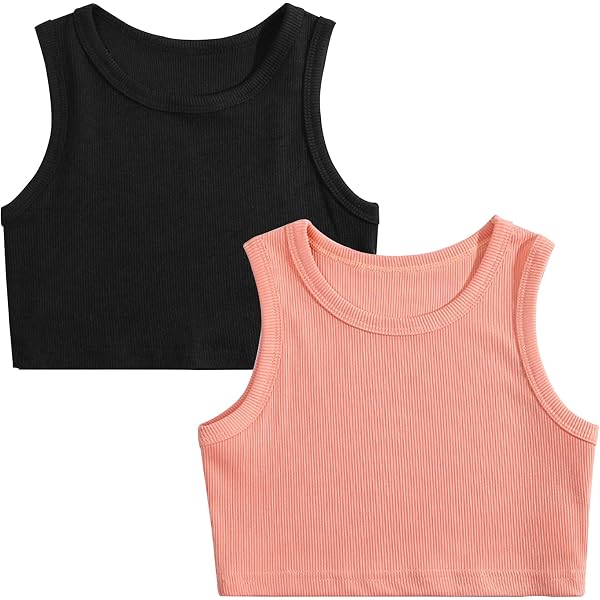 A2Z 4 Kids Crop Top Mit #Selfie-Aufdruck - Weiches Bauchfrei-Oberteil Für Mädchen 5-13 Jahre