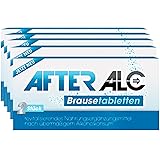AfterAlc® Recovery Drink | 10 Brausetabletten | mit Elektrolyten, Vitaminen, Inulin & Koffein | Zitronen Geschmack | Magnesiu