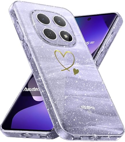 Cover Per Motorola Edge 60 Fusion - Custodia Antiurto Silicone Con Glitter E Bordo Elettroplaccato, Nero Gradiente - 2