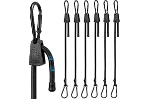 Expander med justerbar krok, 6 stycken, 100 cm, spänngummi med krokar
