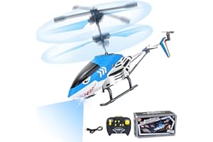 YONGNKIDS Remote Control Helicopter for Kids, Rc Plane for Kids Ages 8+, 2.4G Rc Helicopter with LED Light, Drone Toy for kids, Indoor Airplane Toys Ideal Christmas Festival Birthday Gifts for Boys Girls Adults