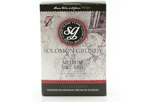 Solomon Grundy Medium Dry Red 30 Bottle Home Brew Wine Kit