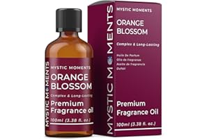 Mystic Moments | Orangenblütenduftöl - 100 ml - perfekt für Seifen, Kerzen, Badebomben, Ölbrenner, Diffusoren und Haut- und Haarpflegegegenstände, Orange