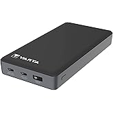 VARTA Power on Demand Power Bank 20.000 mAh | mobil şarj cihazı tabletler ve akıllı telefonlar i&ccedil;in 3 bağlantı noktası, y&uuml;kse