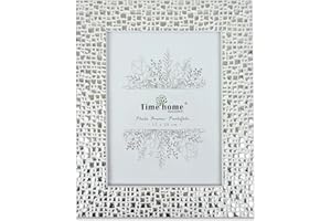 TIME HOME DEVELOPMENT Marco de fotos madera para mesa (Blanco, 15x20)