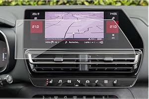 SXCY Kompatibel mit Citroen C5 Aircross 2022 2023 Navigation Schutzfolie, 10 Zoll Tempered Glas GPS Displayschutz folie, 9H Scratch Resistant Anti-Fingerprint C5 Aircross Zubehör