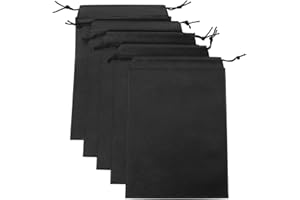 MSemis 5PCS Adult Game Toys Product Drawstring Storage Bag Pouch Case Organizer Black One_Size