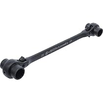 Cliquet Monteur BGS 4-en-1 14-17-19-22mm - Outil Forgé Réversible 24 Dents - Longueur 315mm