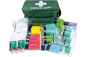 RELIANCE MEDICAL Lewis-Plast Kit di Primo Soccorso Completo da 224 Pezzi - Design Compatto per una Comoda Conservazione, Ideale per Casa, Ufficio e Sport - Kit Medico da Casa
