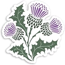 Highlands Flagge Schottland Aufkleber – 10,2 Cm Vinyl, Wetterfest, Inkl. 2 Bonus-Aufkleber