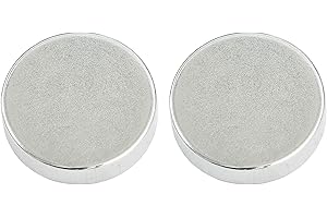 Connex Neodym-Scheibenmagnet - im praktischen Set - Extra starker Magnet - 11 kg Haftkraft - Für Haushalt, Werkstatt & Hobby / Powermagnet / Mini-Magnet / DY7100004, Ø 20 x 5 mm (2 Stück)