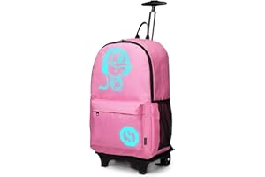 Kono Equipaje Infantil niños Cabina de Equipaje Maleta Trolley con la Mochila y la Bolsa la Musica