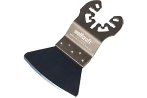 wolfcraft 3991000 Spatule rigide pour Scie multifonction argent