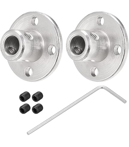 4 Accouplements Rigides 5mm H12*D10 - Pour Arbre Guidage, Neuf, Marque Uxcell