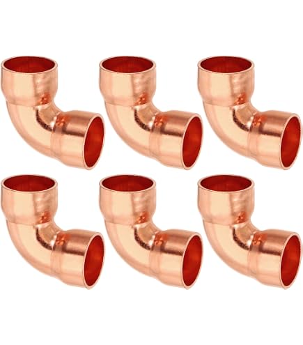 Winkel 16 mm / 90 Grad / 5090 i/i (VE 10 Stk) Kupferfitting, Rohrverbinder, copp Winkel 16 mm / 90 Grad / 5090 i/i (VE 10 Stk) Kupferfitting, Rohrverbinder, copp