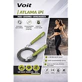 Voit Atlama İpi &ndash; Ayarlanabilir &Ccedil;elik Speed Rope, Rulmanlı Hızlı Atlama İpi (3 m, Profesyonel Kullanım), Yeşil