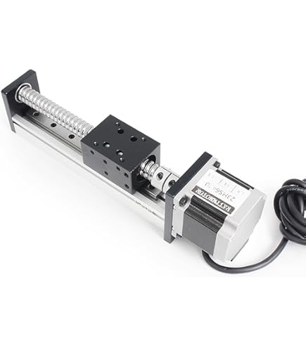 RATTMMOTOR Attuatore Lineare CNC, Corsa Efficace 100 Mm, Guida - Foto 4