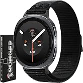 Rongep [Fabric Loop] Samsung Galaxy Watch 9/8 44mm/40mm/Classic 46mm ile Uyumlu Kordon Rahat Kumaşlı Samsung Watch 9 44mm Kor