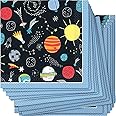 Blast Off with Outer Space Luncheon Napkins - Vibrant Multicolor Design for Astronomical Parties - 16 ct