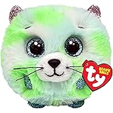TY Evie Kedi Beanie Balls 3 in&ccedil; | Beanie Baby yumuşak pel&uuml;ş oyuncak | koleksiyon par&ccedil;ası yumuşak kumaş oyuncak