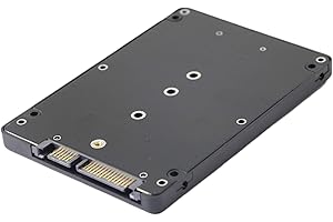 ‎GINTOOYUN GINTOOYUN M.2 (NGFF) SSD auf 2,5 Zoll SATA III Adapter B & M Key SATA basierter NGFF SSD Konverter auf 6,3 cm SATA 3.0 Karte - bis zu 6 Gbit/s - mit 7 mm Gehäuse unterstützt 2230 2242 2260 2280