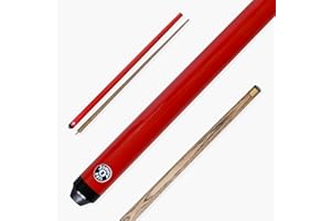 Jonny 8 Ball JET 57 Inch 2 Piece Centre Joint Ash Snooker Pool Cue - 10mm Tip