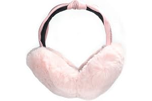 ZLYC Womens Girls Winter Fashion Adjustable Faux Fur EarMuffs Ear Warmers